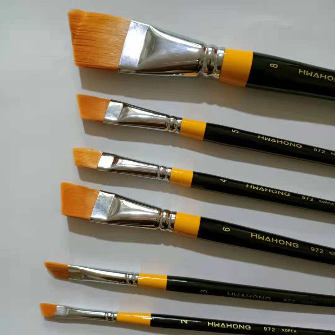 Watercolor Brush, Oil Painting Brush, Synthetic Wool Material