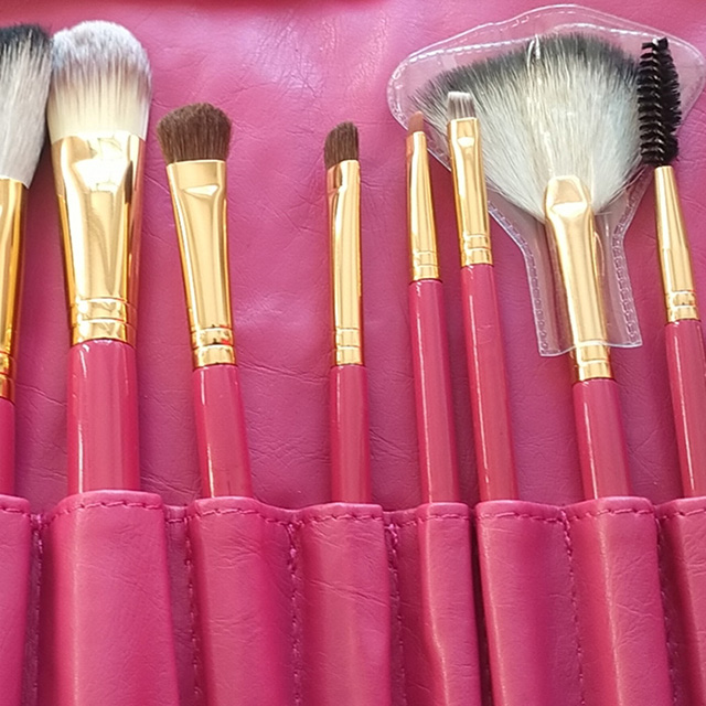 Wool Makeup Brush Set